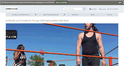 Desktop Screenshot of gowrestle.com