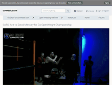 Tablet Screenshot of gowrestle.com
